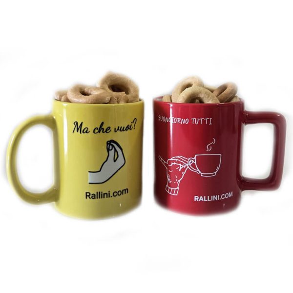 Two Rallini Filled Cups
